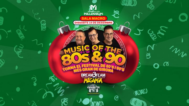 Cover for event: DIS 14/12 MUSIC OF 80S 90S