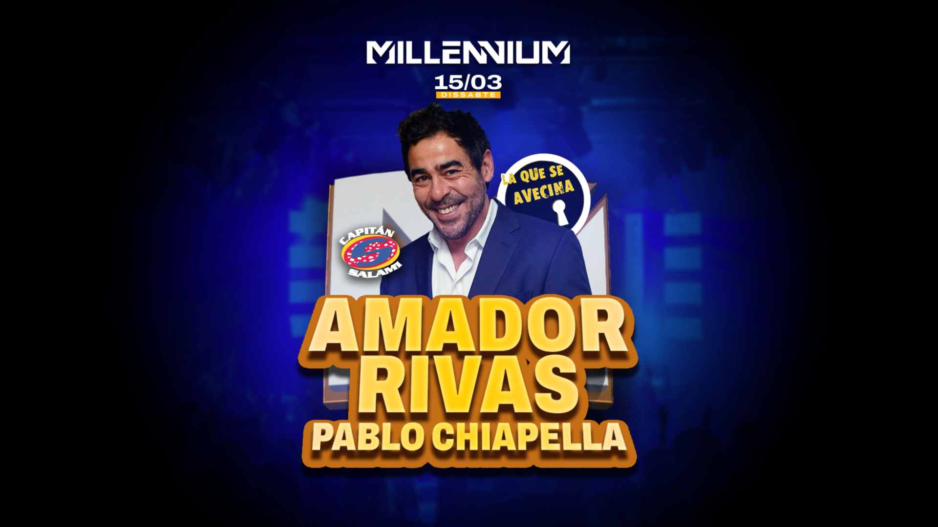 DIS 15/03 AMADOR RIVAS "LA QUE SE AVECINA" image