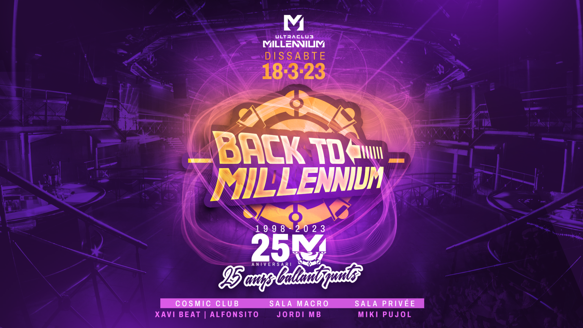 DIS 18/03 BACK TO MILLENNIUM 25 ANIVERSARI +23 image