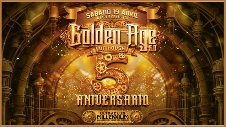 Cover for event: DIS 19/04 GOLDEN AGE 5° ANIVERSARIO