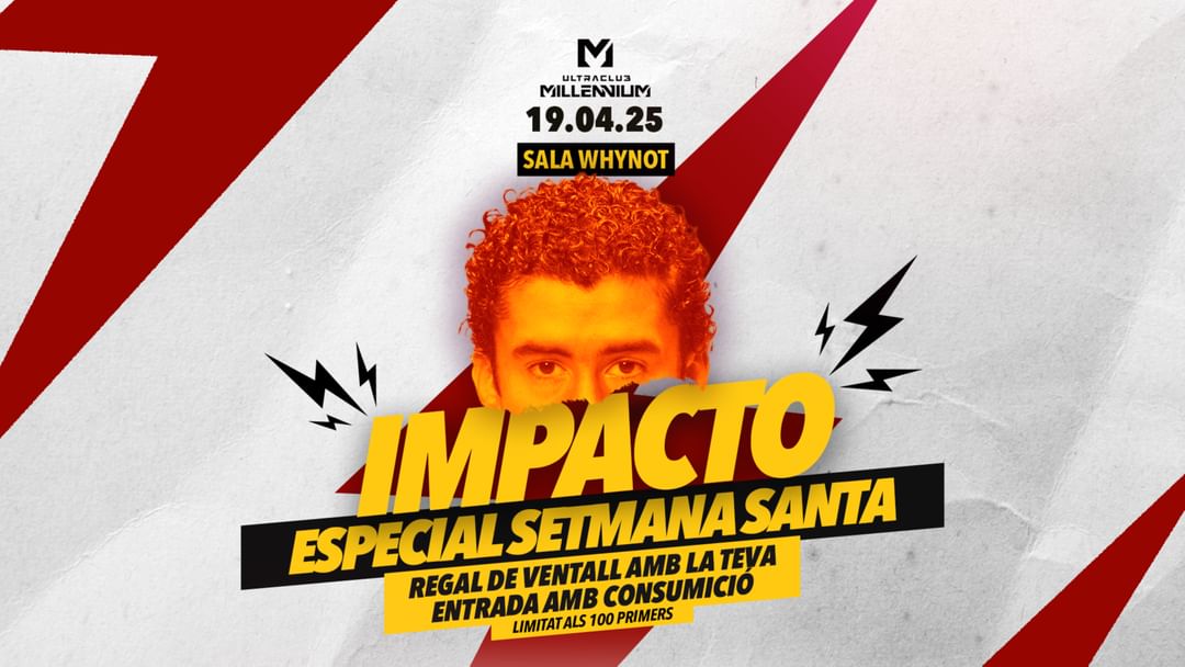 Capa do evento DIS 19/04 IMPACTO SALA WHY NOT