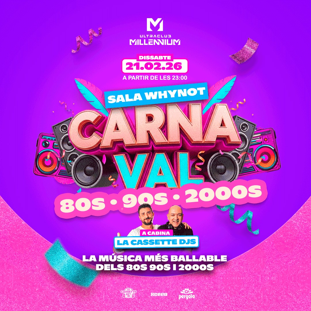 DIS 21/02 CARNAVAL 80S - 90S & 2000s (SALA WHYNOT) image