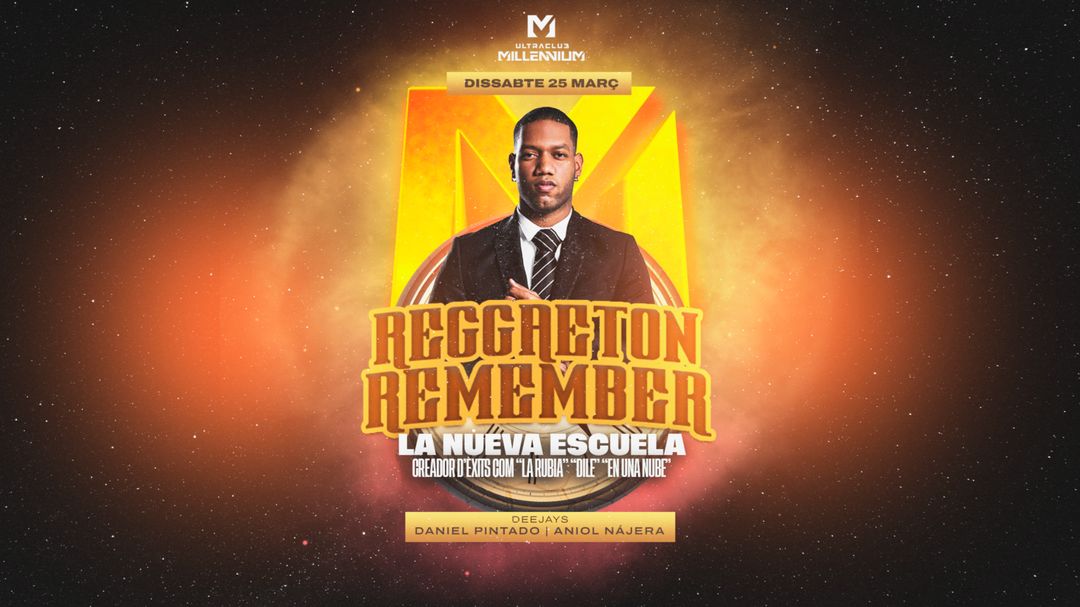Couverture de l'événement DIS 25/03 REGGAETON REMEMBER - LA NUEVA ESCUELA