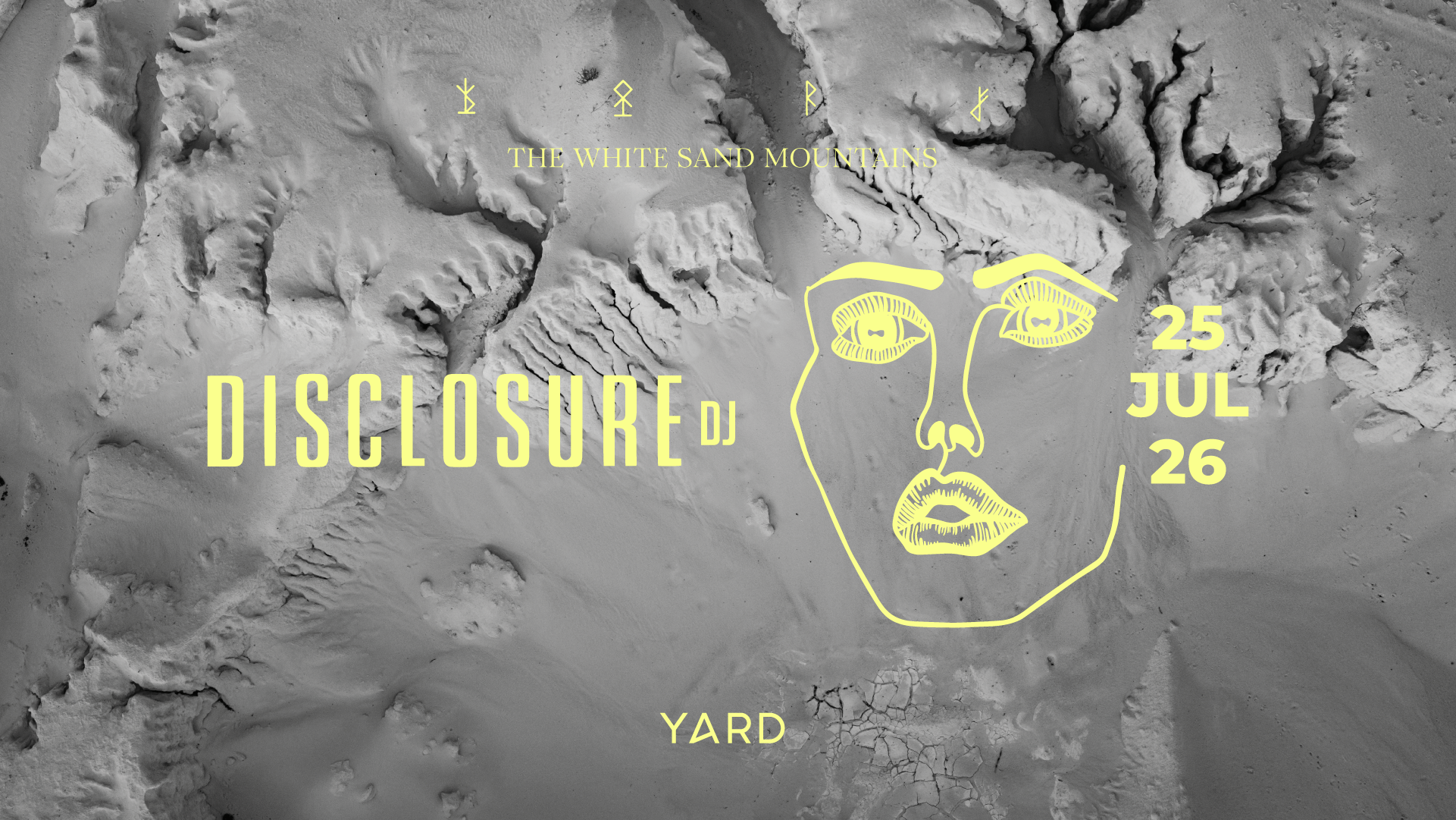 DISCLOSURE @ YARD THE WHITE SAND MOUNTAINS image