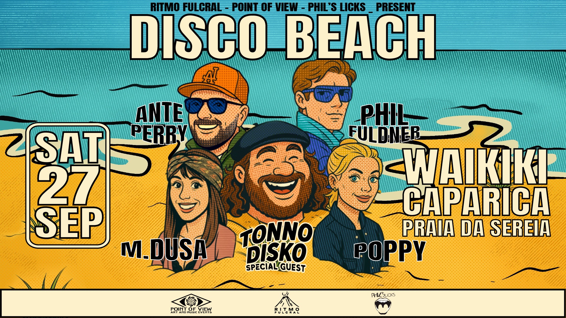 Disco Beach: Point Of View, Ritmo Fulcral, Phil's licks image