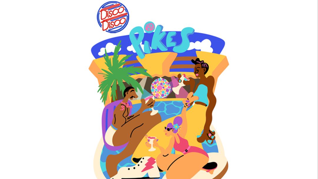 Disco Disco-Eventplakat