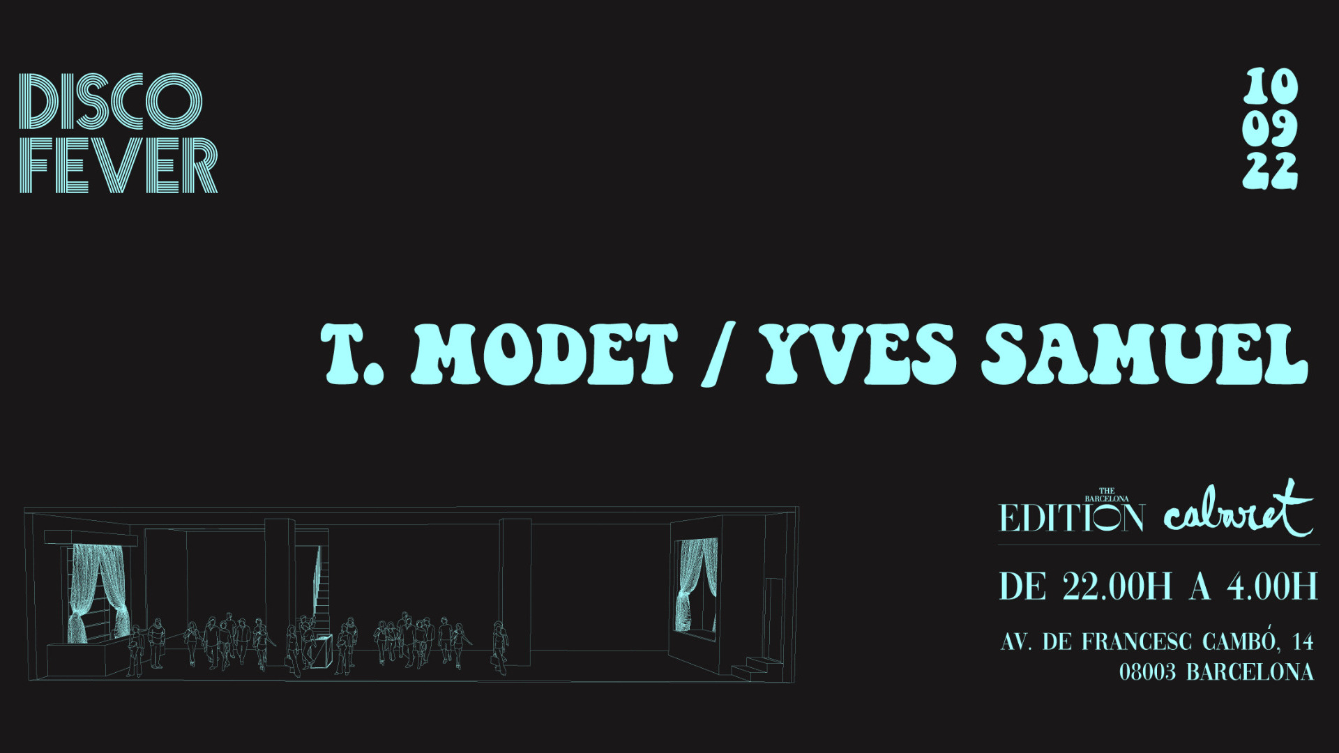 Disco Fever at The Barcelona EDITION w/ Troya Modet & Yves Samuel image