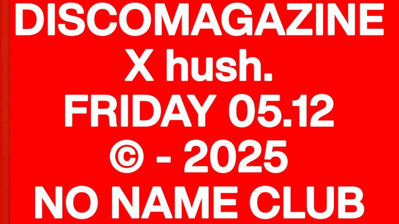 Disco Magazine Invites Hush from Netherlands image