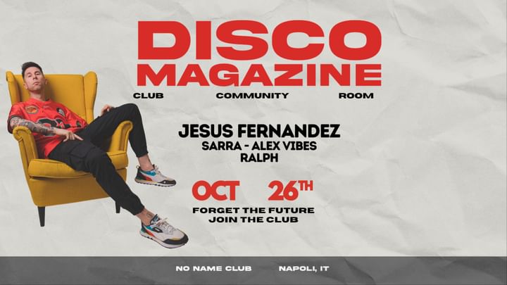 Cover for event: Disco Magazine invites Jesus Fernandez