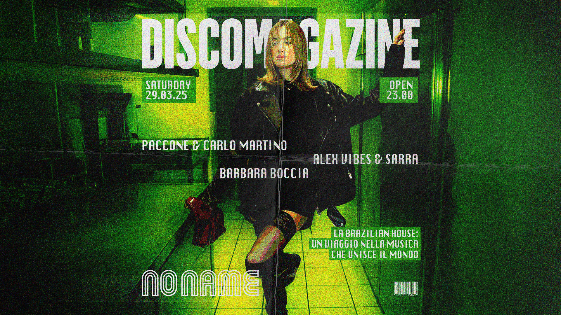 Disco Magazine invites PACCONE e MARTINO, ALEX VIBES, SARRA, BARBARA BOCCIA