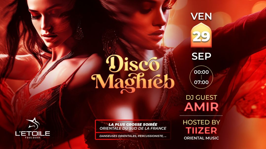 DISCO MAGHREB event cover