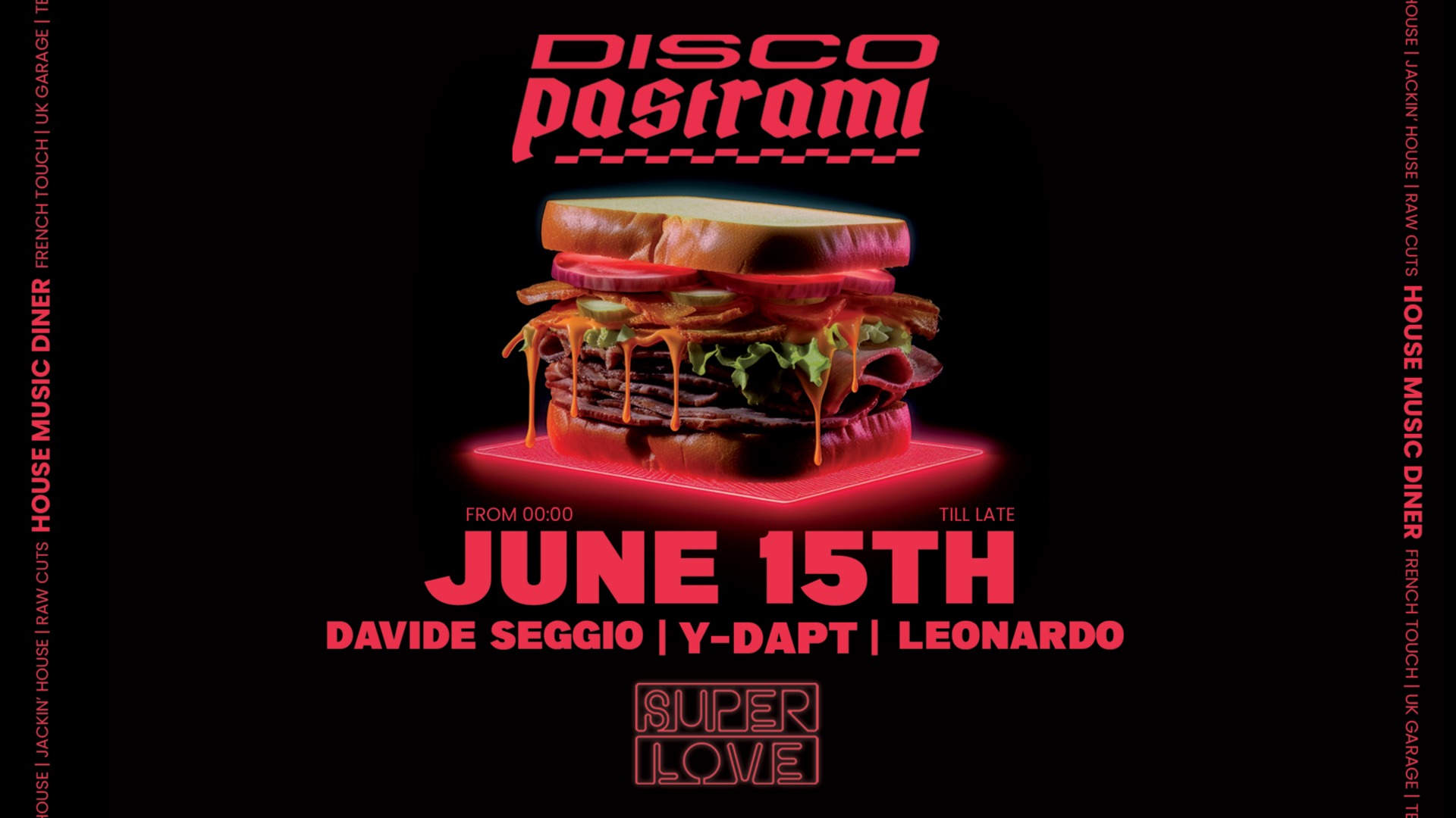 Disco Pastrami @ Superlove Club image