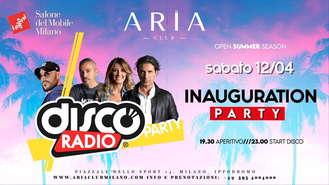 Disco Radio Party event cover