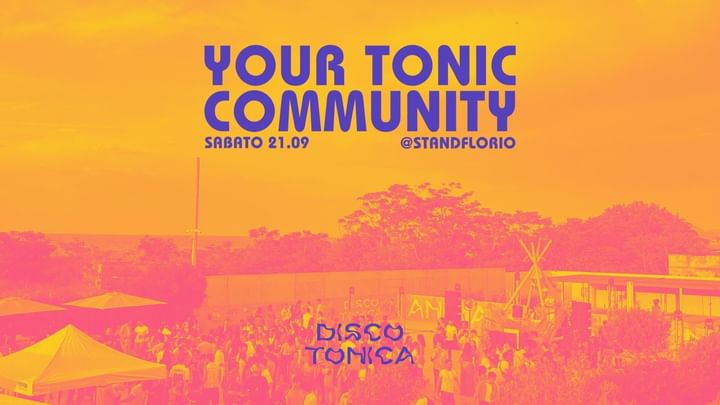 Cover for event: DISCO TONICA