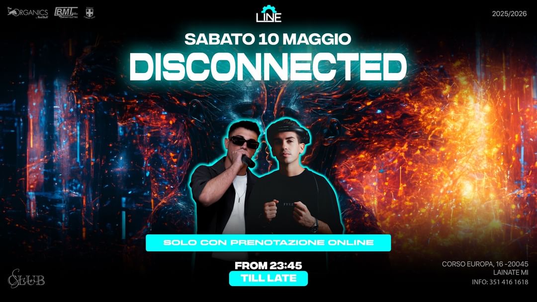 Copertina evento DISCONNECTED BY LINE CLUB