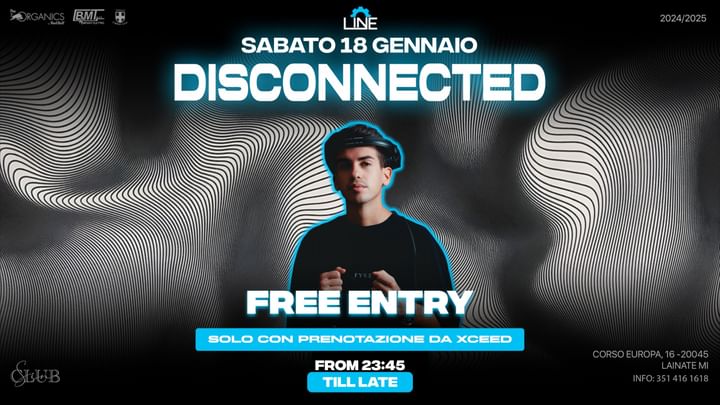 Cover for event: DISCONNECTED by LineClub Guest: DJ Fedessh