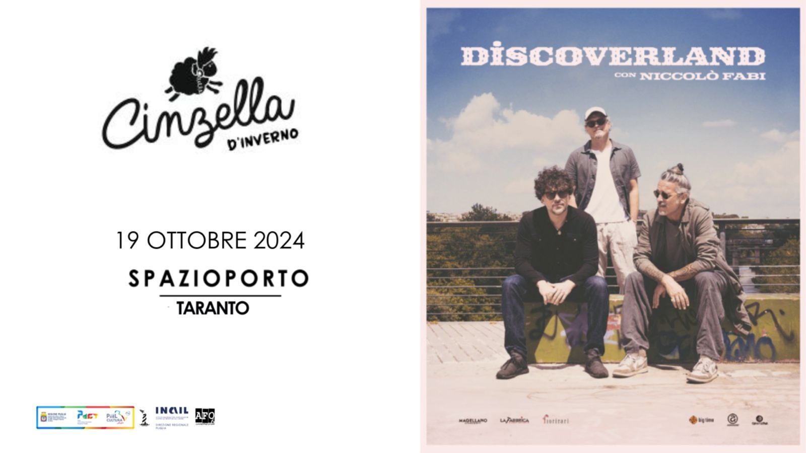 DISCOVERLAND con NICCOLO' FABI per "Cinzella d'Inverno"