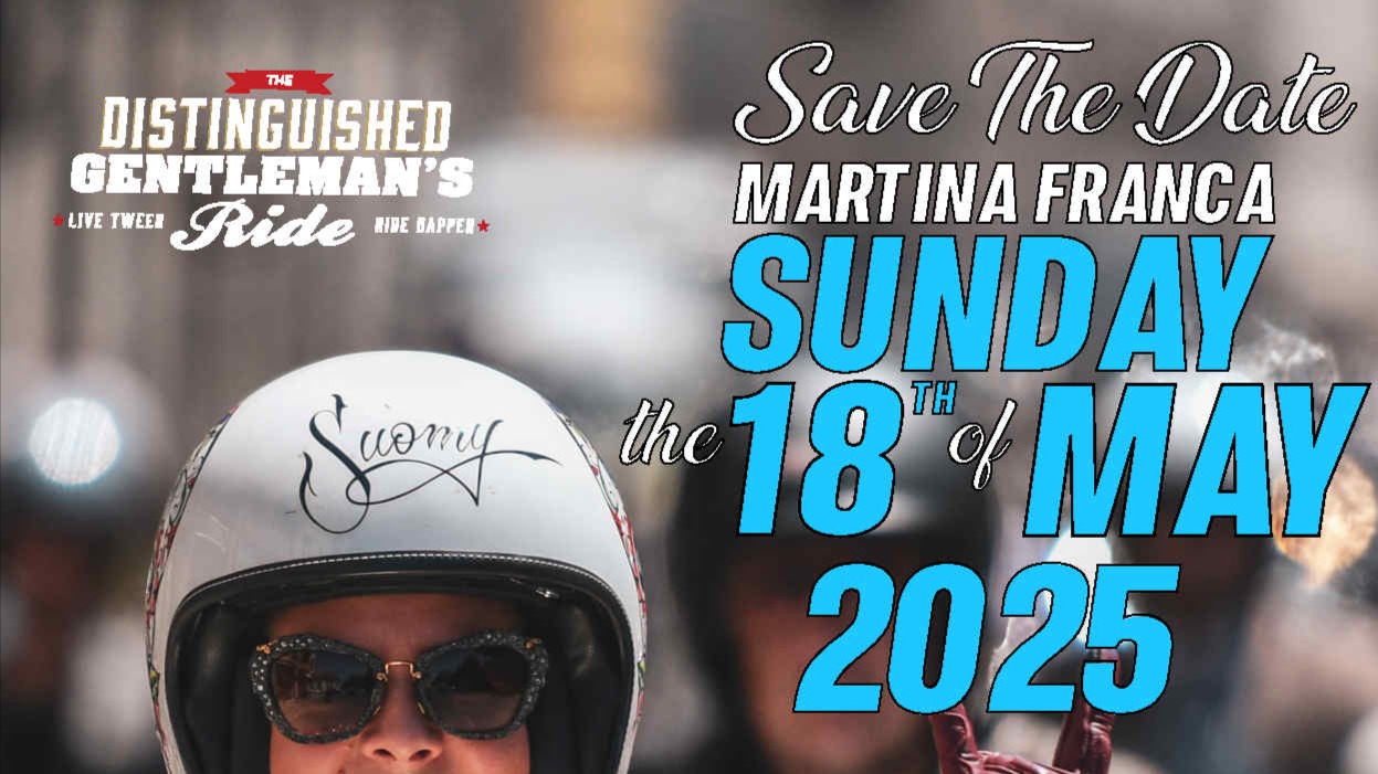 Distinguished Gentleman's Ride Itria Valley @ Masseria Pilano image