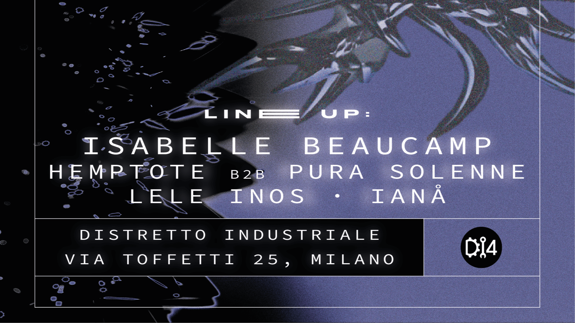 DISTRETTO INDUSTRIALE Presenta ISABELLE BEAUCHAMP image