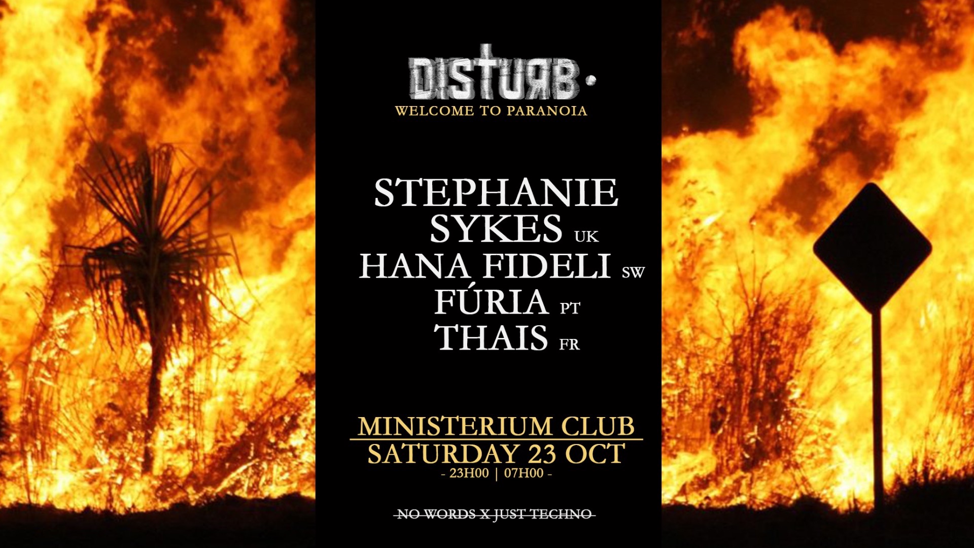 Disturb • Welcome to paranoia