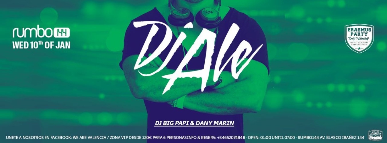 Dj Ale - Erasmus Party - Every Wednesday