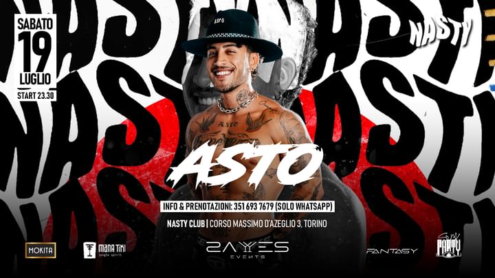 Cover for event: DJ ASTO - SAY YES