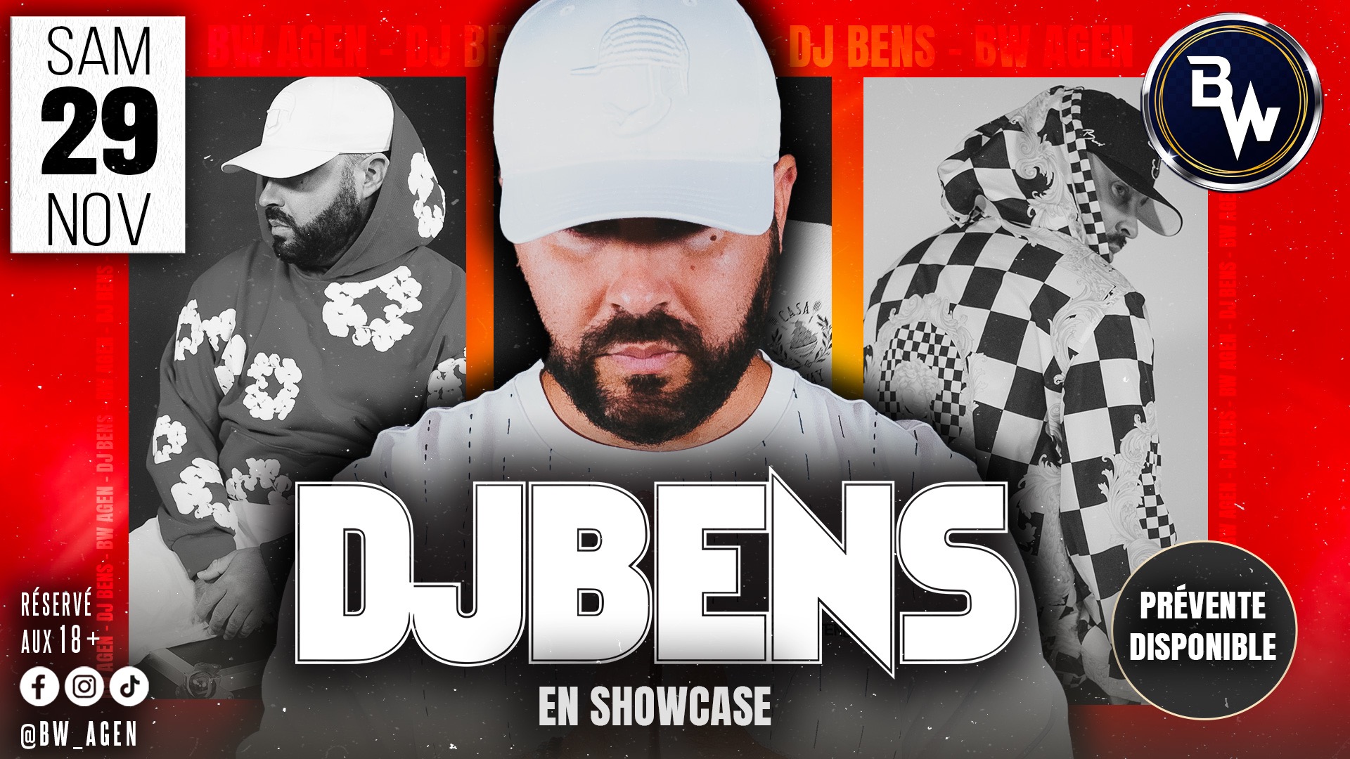 DJ BENS EN SHOWCASE @BW AGEN image