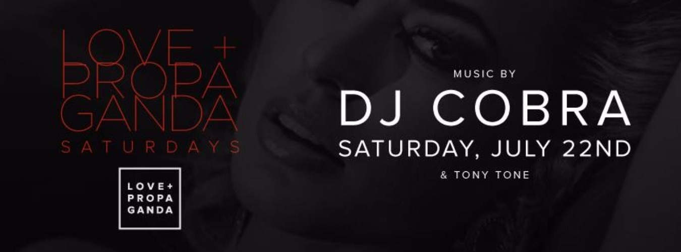 DJ Cobra by L+P Saturdays image