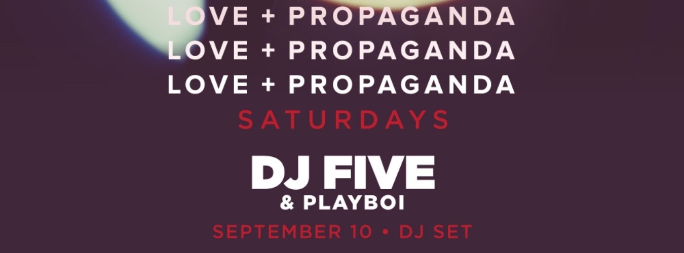 DJ Five pres. by L+P Saturdays image