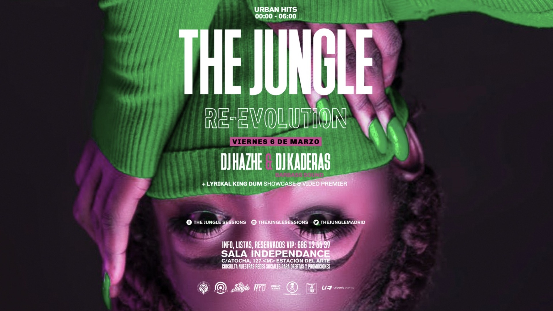 Dj Hazhe & Dj Kaderas (Barbass Sound) + Lyrikal King Dum Showcase & Video Premier image