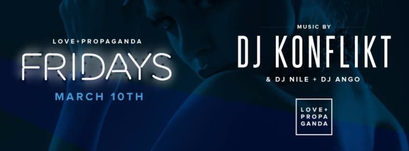 DJ Konflikt | L+P Fridays image