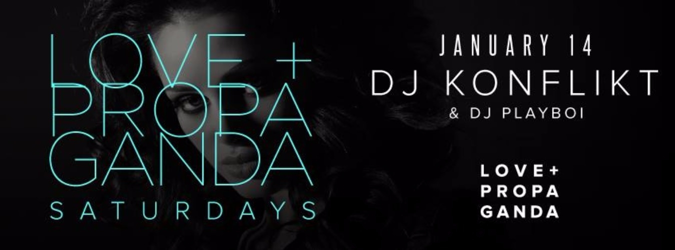 Dj Konflikt presented by L+P Saturdays image