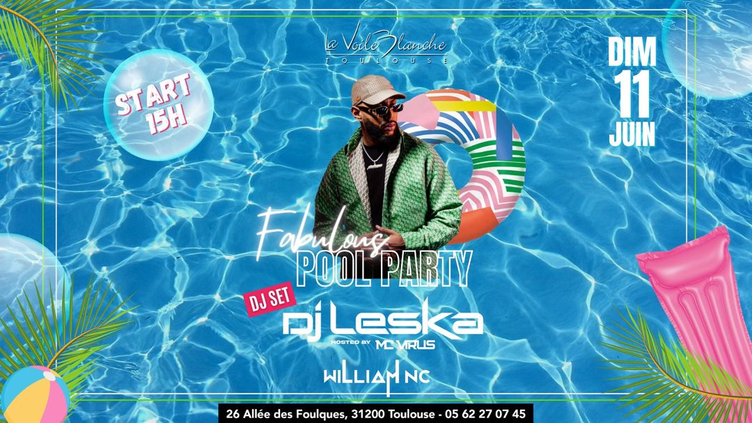 DJ LESKA - FABULOUS POOL PARTY event cover