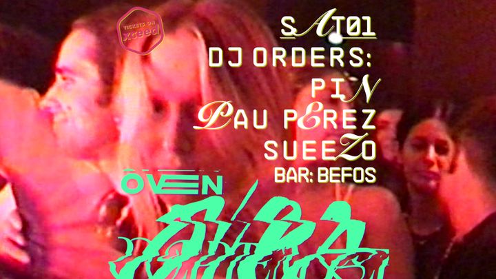 Cover for event: DJ ORDERS: Pin + Pau Pérez + Sueezo / Bar: BeFos