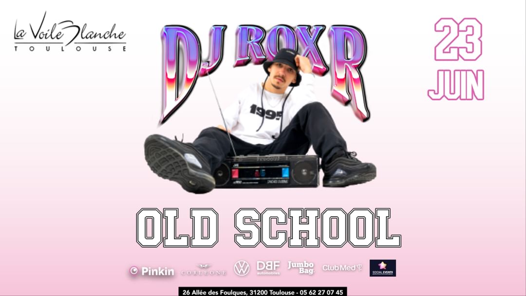 DJ ROX R event cover
