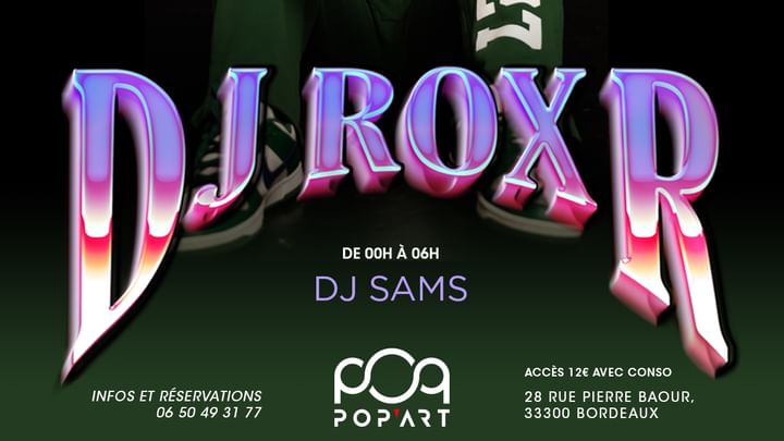 Cover for event: DJ ROX R LIVE PERFORMANCE 