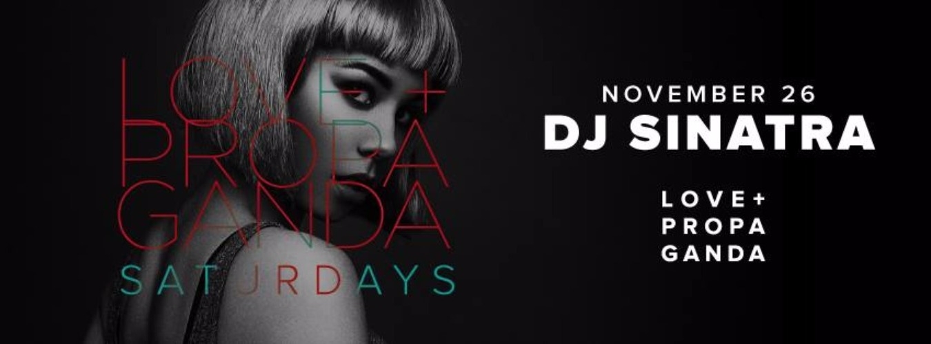 Dj Sinatra presented by L+P Saturdays image