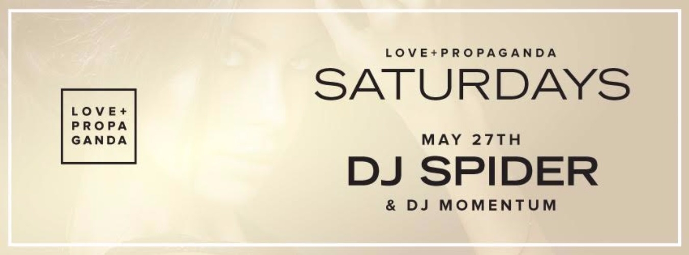 DJ Spider & DJ Momentum presented by L+P Saturdays image