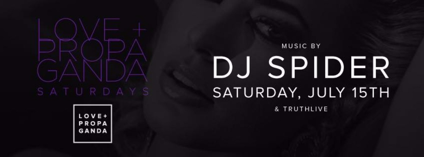 DJ Spider & Truthlive presented by L+P Saturdays image