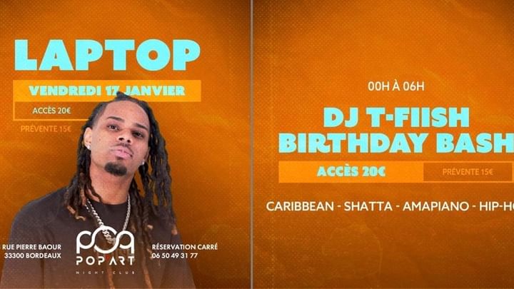 Cover for event: DJ T-FIISH BIRTHDAY BASH 