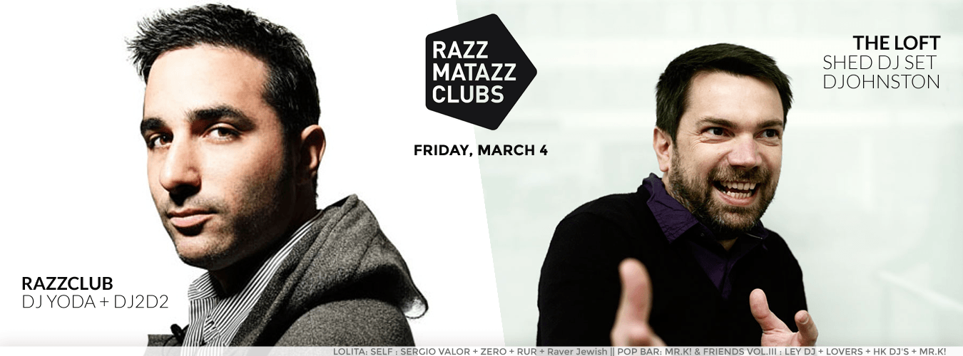 Dj Yoda at Razzclub & Shed Dj Set at The Loft image