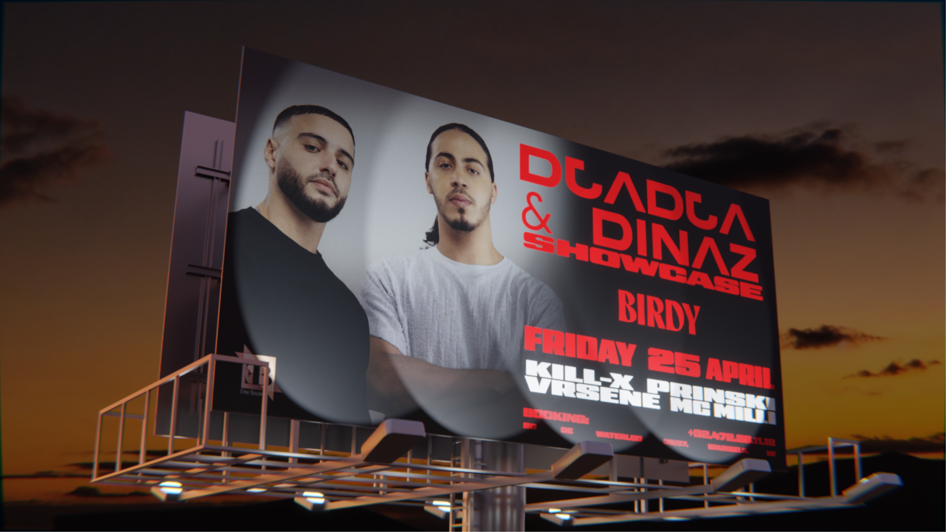 DJADJA&DINAZ SHOWCASE x FRIDAY 25 APRIL x BIRDY   image