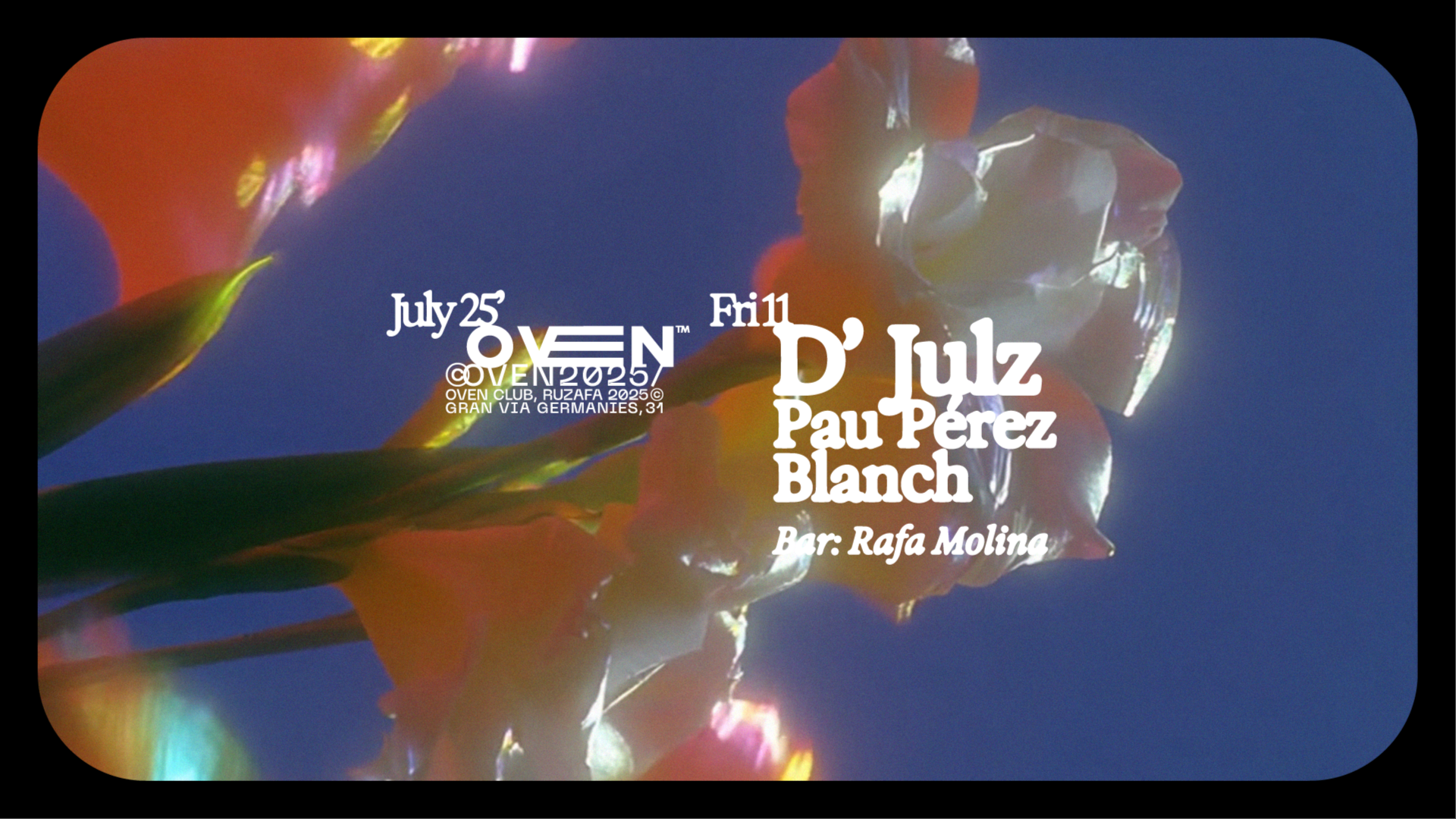 D'julz + Pau Pérez + Blanch / Bar: Rafa Molina  image