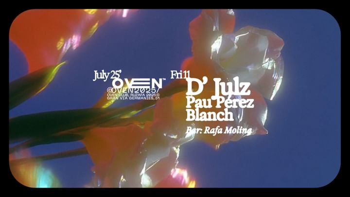 Cover for event: D'julz + Pau Pérez + Blanch / Bar: Rafa Molina 