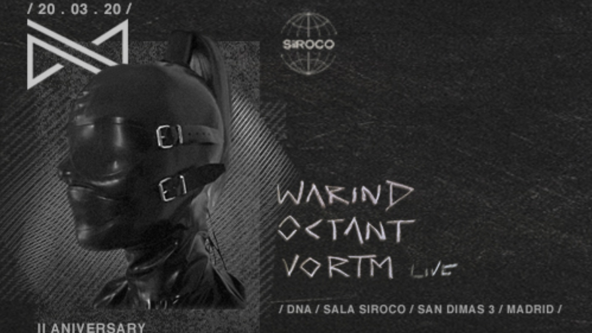 DNA II ANIVERSARY w/ WarinD, Octant, Vortm (Live)