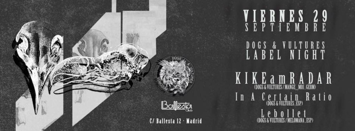 Dogs & Vultures Label Night image