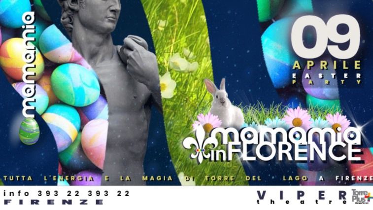 Dom. 09/04 - Mamamia in Florence Pasqua event cover