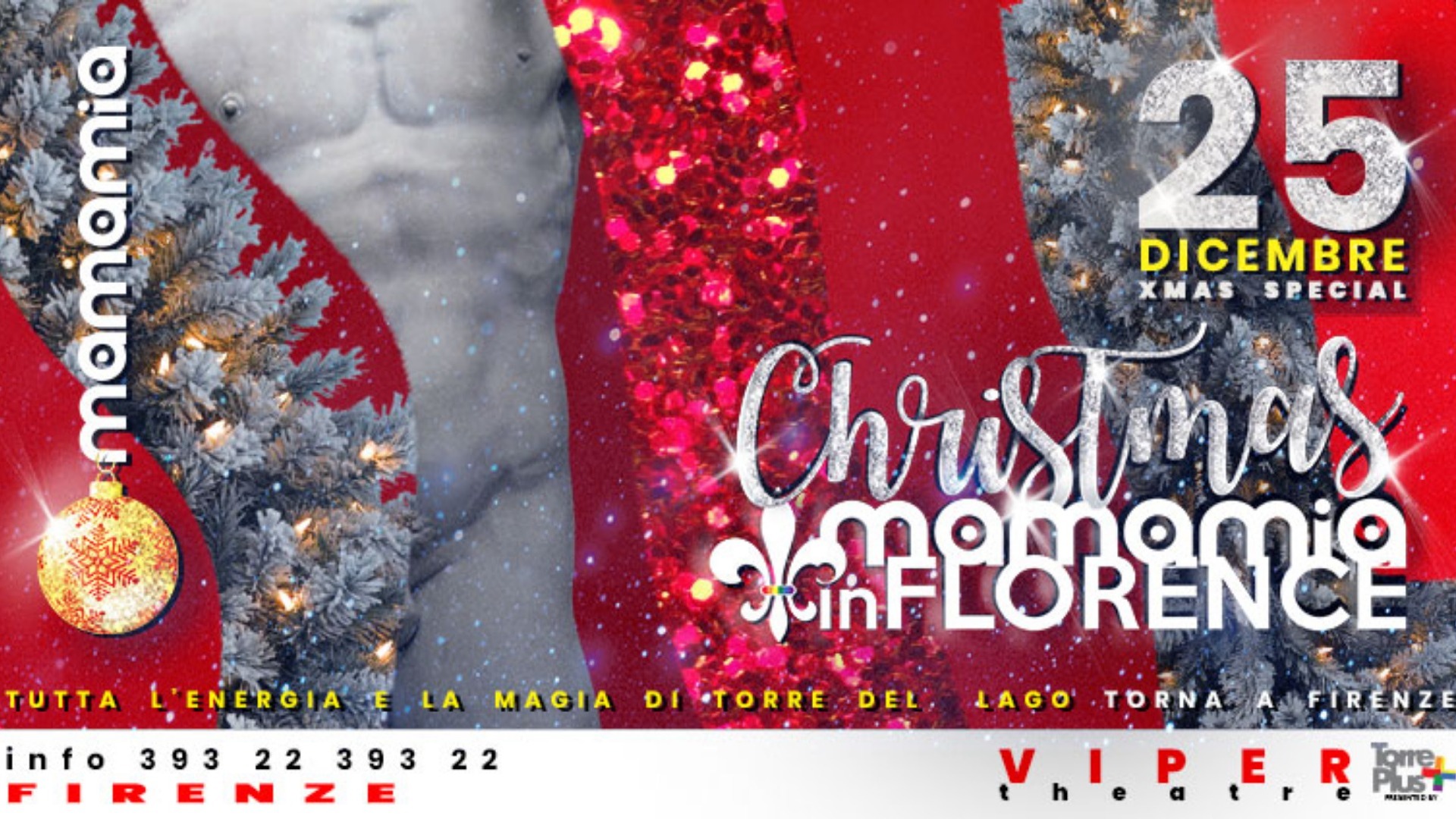 Dom. 25/12 - MamaInFlorence - Special XMAS Night image