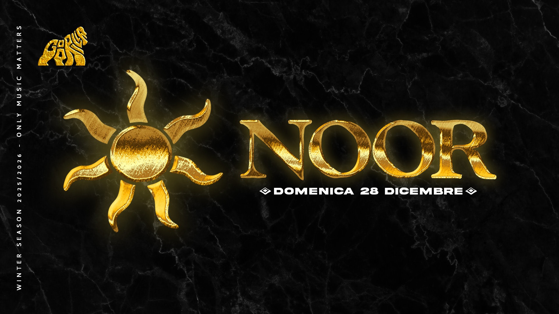 DOMENICA 28 DICEMBRE - NOOR PROJECT image