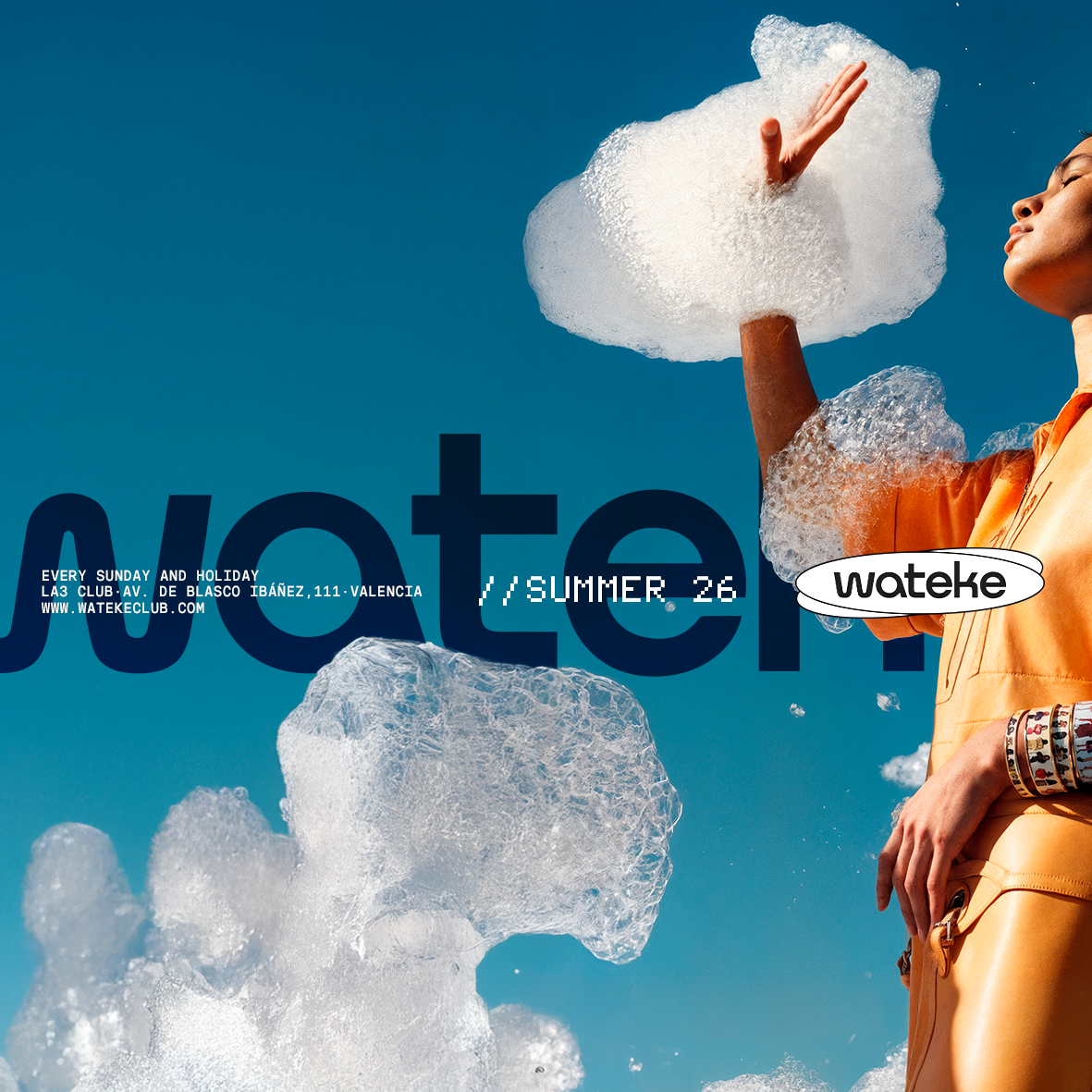 DOMINGO 23 | WATEKE. Feel the sound in the city image